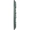 Ekena Millwork Ribbon with Bow Ceiling Medallion (Canopies up to 7 1/2"), 12 1/4"OD x 7 1/2"ID x 7/8"P, Cloud Burst CM12RICBF - alternate 3